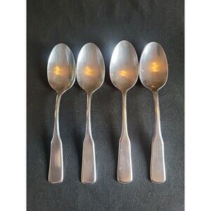Imperial Stainless Set Of 4 Fiddle Handle Tablespoons